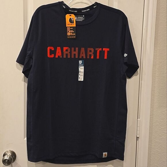 Carhartt Force Relaxed Fit Midweight S/S Block Logo Graphic T-shirt - Picture 6 of 7